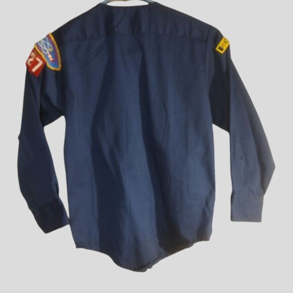 Boys Youth Vintage 1980's Cub Scout BSA Long Sleeve Uniform Shirt W/ Patches! - Picture 4 of 16